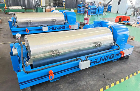 臥螺離心機(jī)的工作過程